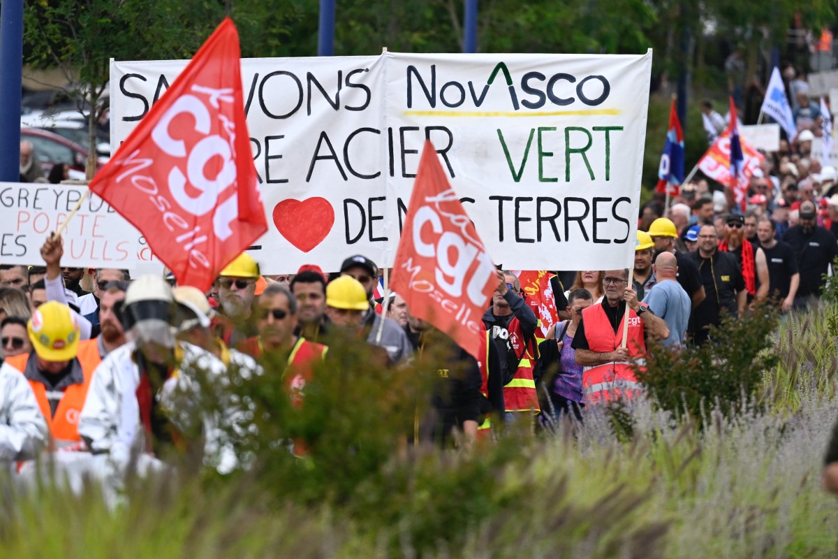 RTL Infos - Manifestation ce jeudi: À Hagondange, les salariés de Novasco sont au bord du gouffre