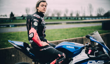 Lucie Boudesseul n’a pas le permis moto... mais elle participe au championnat du monde de vitesse