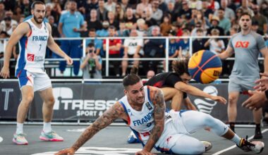 Les Bleus éliminés par la Lituanie en quarts de finale de la Coupe d'Europe de basket 3x3 - L'Équipe