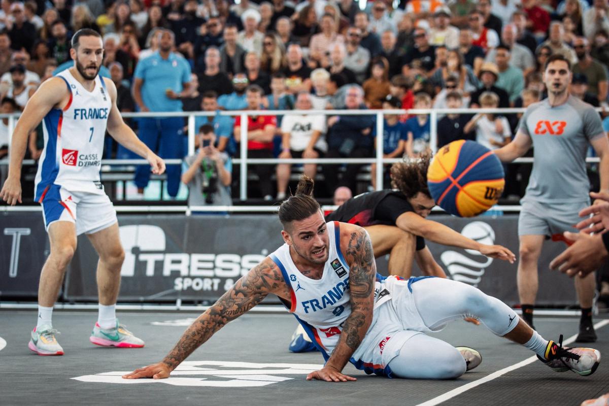 Les Bleus éliminés par la Lituanie en quarts de finale de la Coupe d'Europe de basket 3x3 - L'Équipe