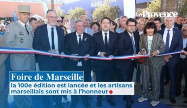 la 100e Foire de Marseille a ouvert ses portes en présence de Benoît Payan