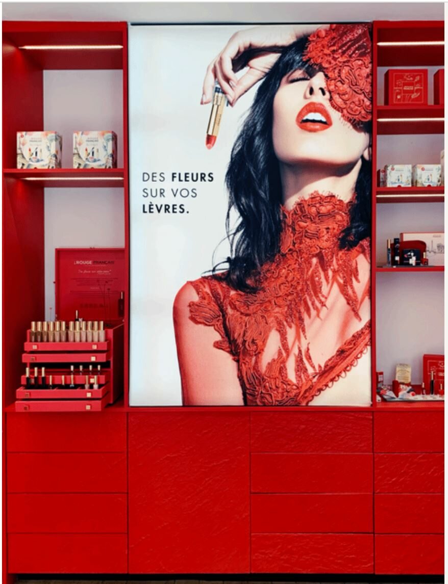 La première boutique La Bouche Rouge dans le Marais