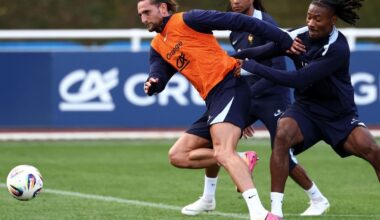 Équipe de France : Ousmane Dembélé toujours dispensé d’entraînement, Rabiot de retour