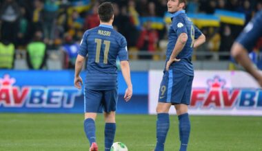 Entre colère, projecteurs, doublé, orages et barrages, les matches de l'équipe de France en Ukraine n'ont jamais manqué de sel