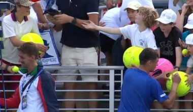 Le millionnaire Piotr Szczerek présente ses excuses après avoir volé la casquette de Kamil Majchrzak à un enfant à l'US Open - L'Équipe
