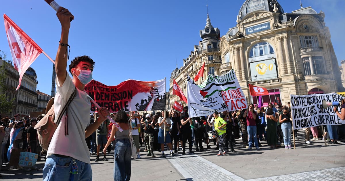 A Montpellier, des agressions commises par des militants d’extrême droite en marge du cortège syndical – Libération
