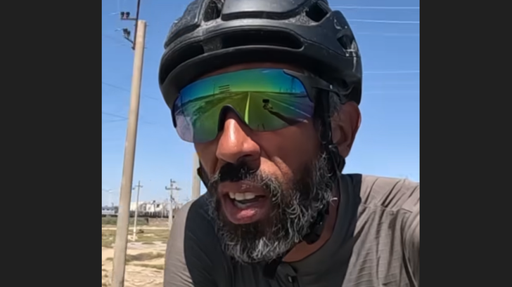Sofiane Sehili s’était lancé le 1er juillet dans un défi hors du commun : rallier Lisbonne à Vladivostok à vélo.