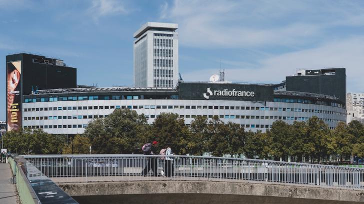 Le siège de Radio France à Paris, le 23 août 2025.