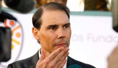 Nadal n'a jamais retouché une raquette !