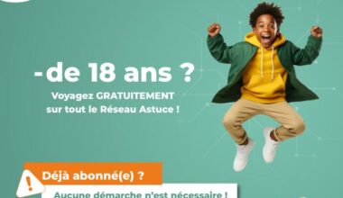 Le mode d'emploi pour les abonnements gratuits des moins de 18 ans