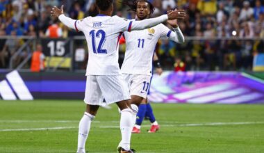 Le but de Michael Olise avec l'équipe de France contre l'Ukraine en vidéo