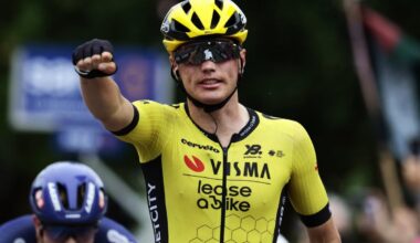 Déjà vainqueur la veille, Olav Kooij remporte la 2e étape du Tour de Grande-Bretagne - L'Équipe