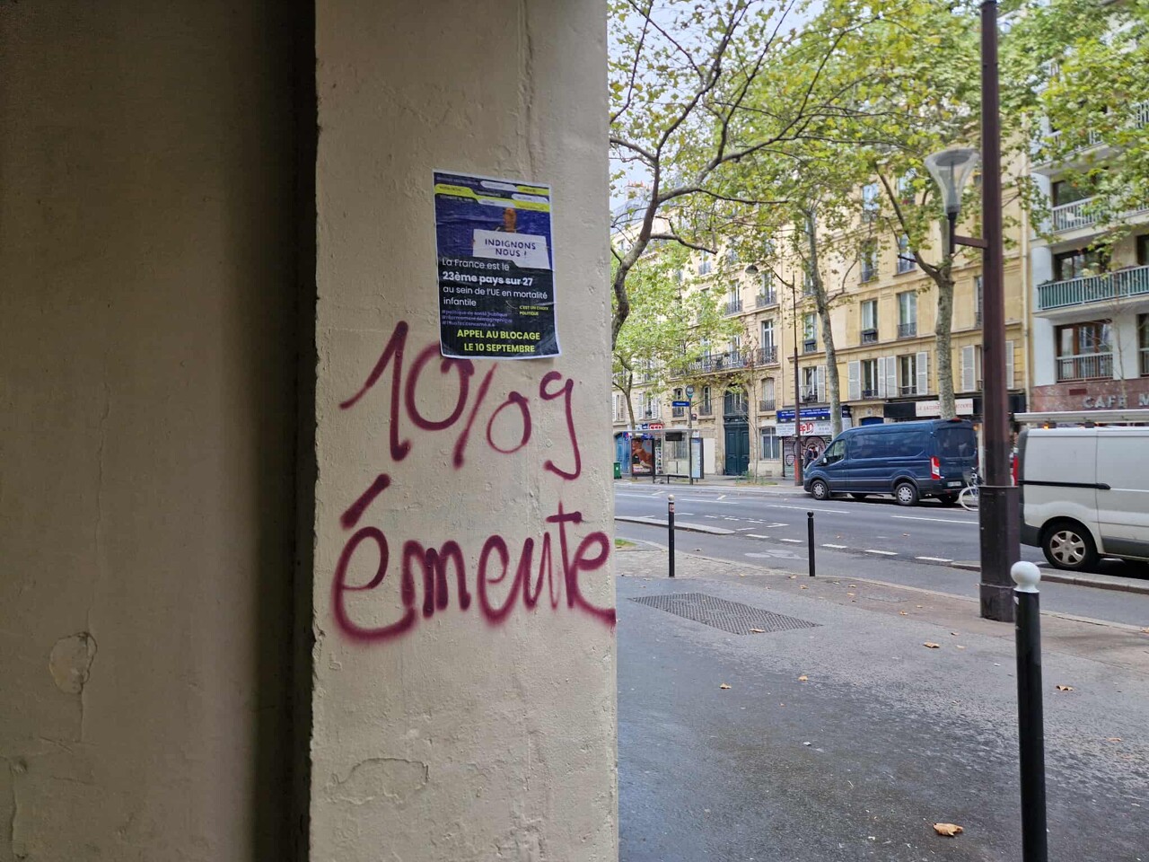 Mouvement du 10 septembre, un maire dans le coma... L'info à midi en Île-de-France
