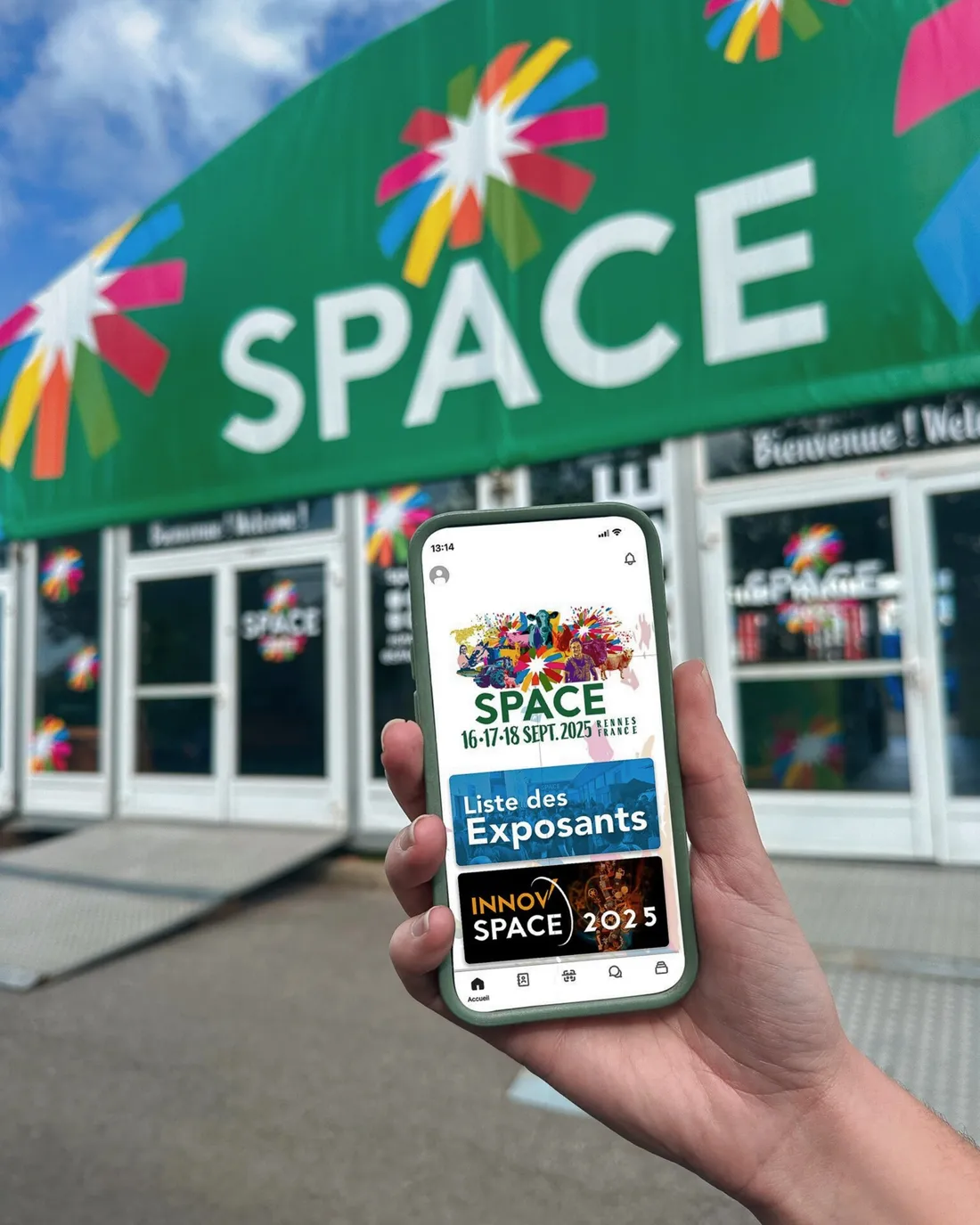 Appli SPACE de Rennes