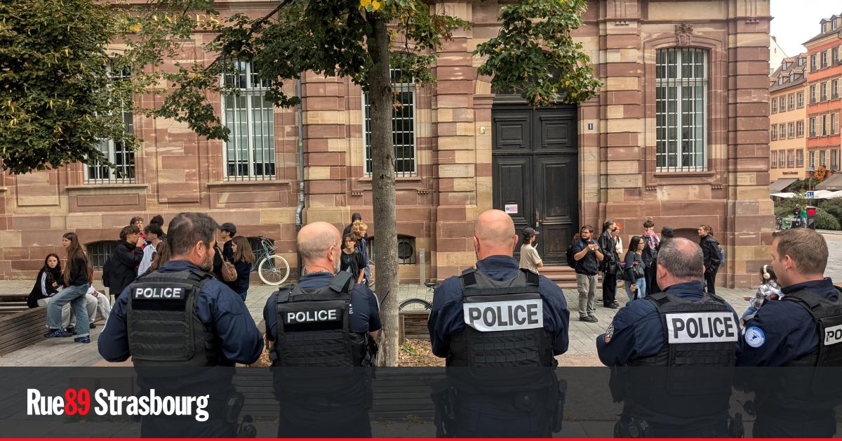 Lourde répression contre les lycéens bloqueurs à Strasbourg