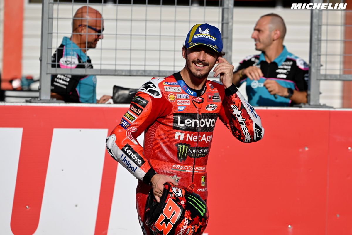 Bagnaia gewinnt auf neuem Motorrad: „Ich hatte von den Tests an Spaß“
