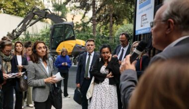 En visite à Paris, des eurodéputés clôturent une semaine dense pour...