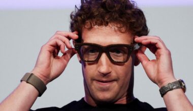 Mark Zuckerberg dévoile ses premières lunettes connectées dotées d’un écran
