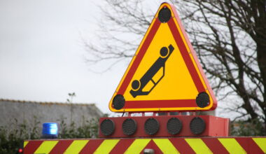la circulation interrompue après un accident entre six véhicules