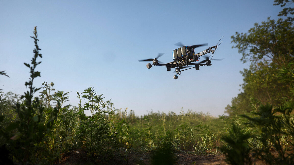 Guerre en Ukraine : des drones russes larguent des tracts sous forme de faux billets pour inciter les habitants à collaborer
