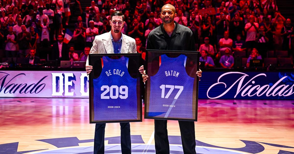 «C’est beaucoup d’émotions», Bercy rend hommage aux légendes Nicolas Batum et Nando De Colo