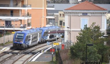 Pendant deux mois, aucun train ne circulera entre Le Puy et Firminy, le service sera remplacé par des autocars