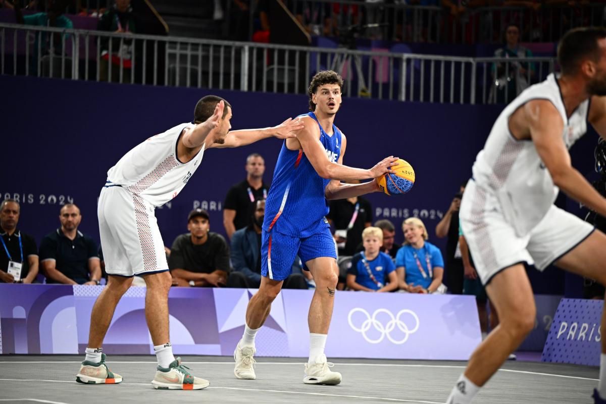 L'équipe de France démarre sa Coupe d'Europe de 3x3 par un large succès face à la Hongrie