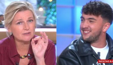 Anne-Élisabeth Lemoine taquine Inoxtag dans «C à vous»