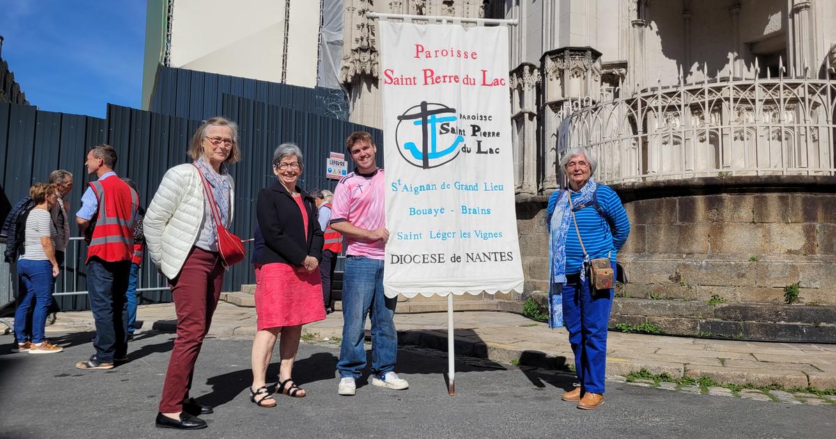 à Nantes, l’émotion des fidèles retrouvant leur cathédrale lors de la messe solennelle de réouverture