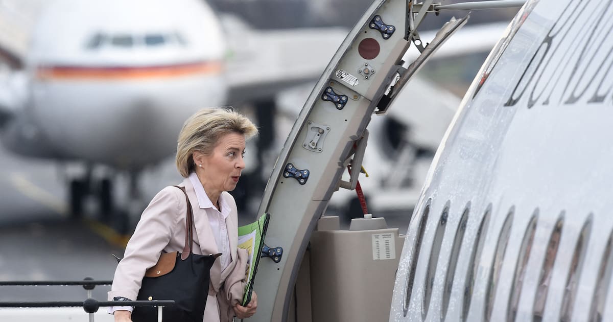 En plein vol, l’avion de Von der Leyen privé de ses systèmes de navigation par une attaque attribuée à la Russie – Libération