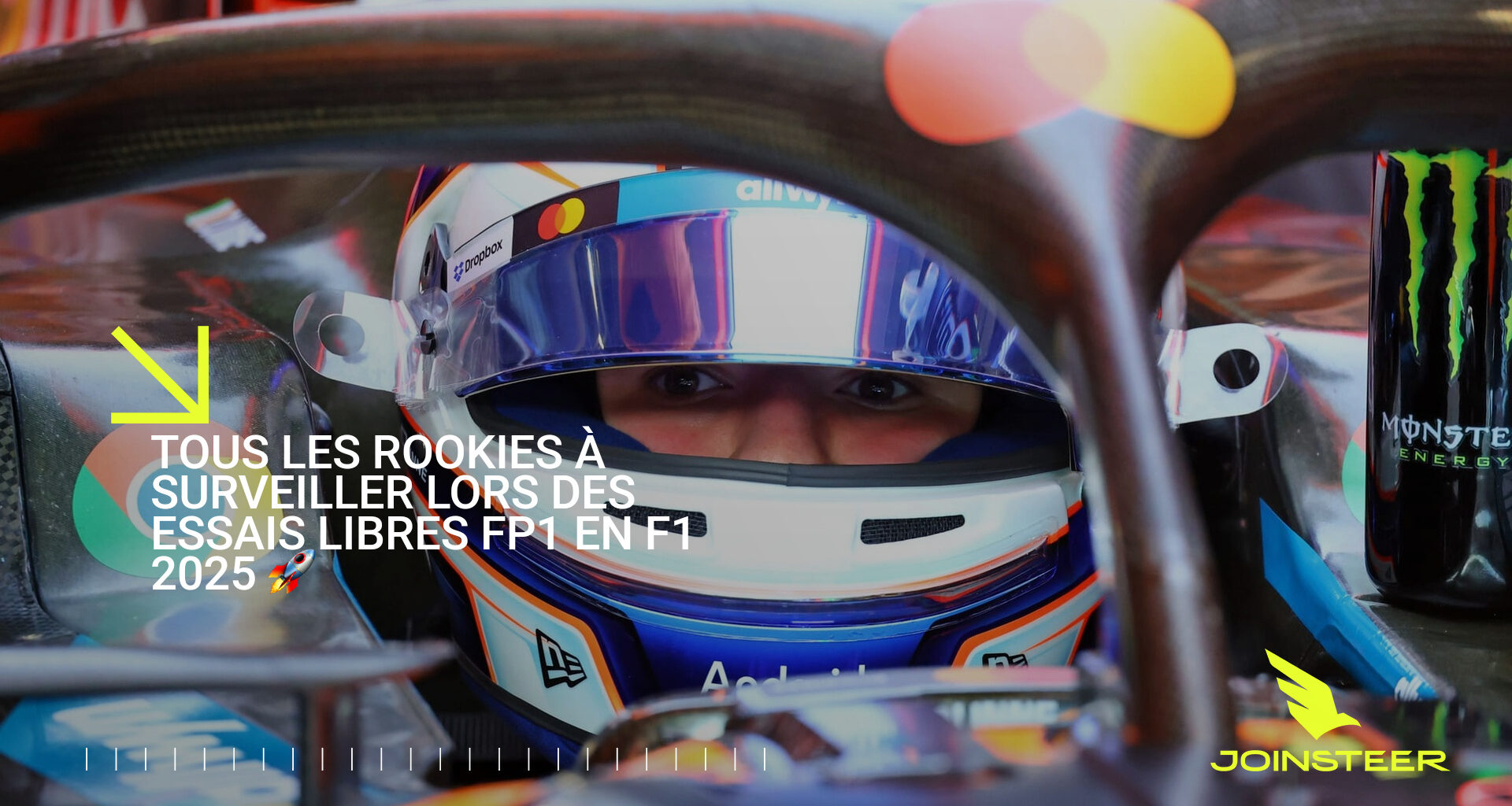 Tous les rookies à surveiller lors des essais libres FP1 en F1 2025 🚀