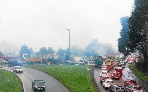 À Brest, le rond-point de Pen-ar-C’hleuz pourrait être à nouveau occupé par des manifestants.
