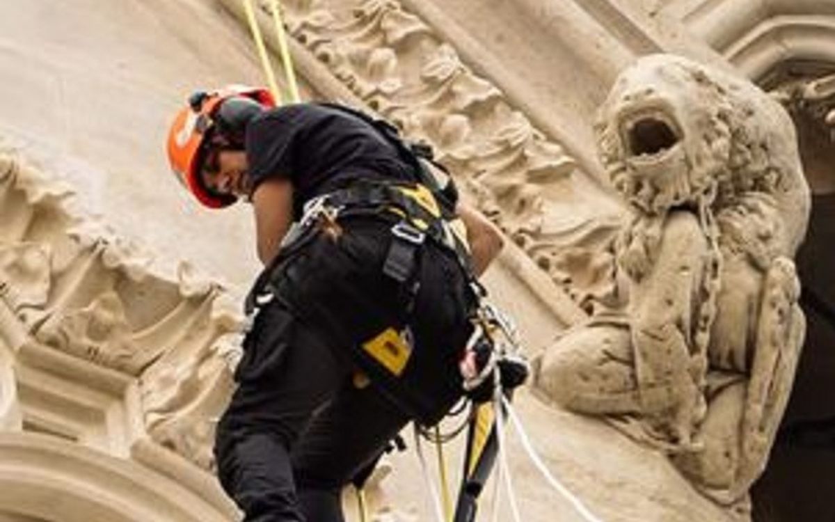 À Plérin, Nancy Bon, cordiste, racontera le chantier de restauration de Notre-Dame de Paris le 16 septembre