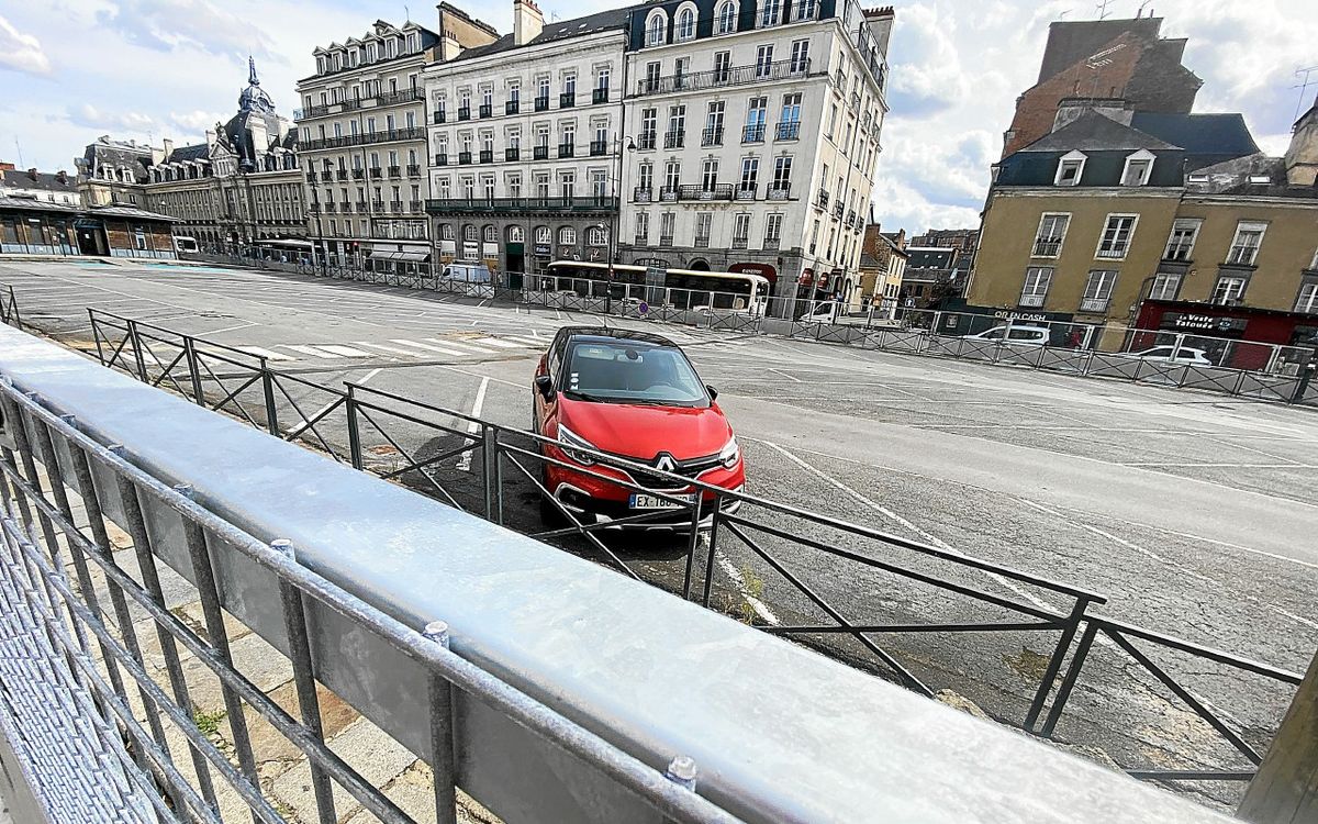 On sait qui a garé sa voiture sur la dalle interdite du parking Vilaine à Rennes