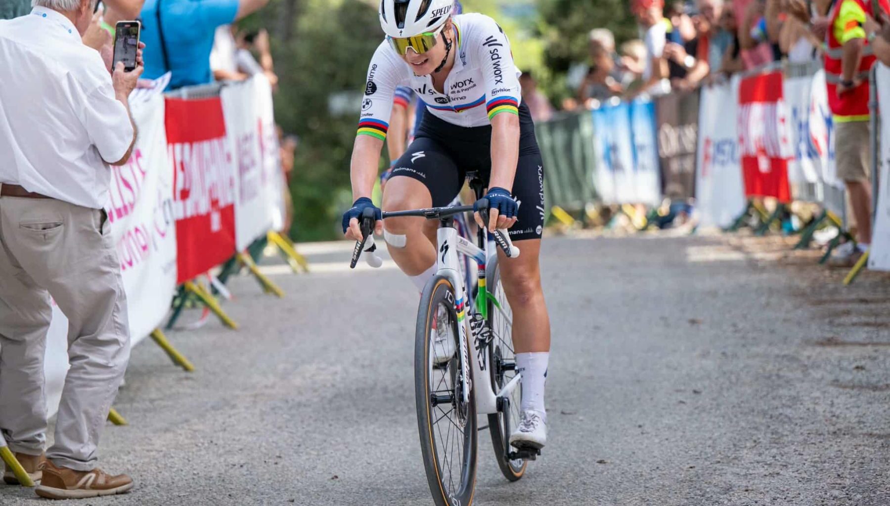 Le “Mur de Huy" du TCFIA convenait à Lotte Kopecky - Actualité