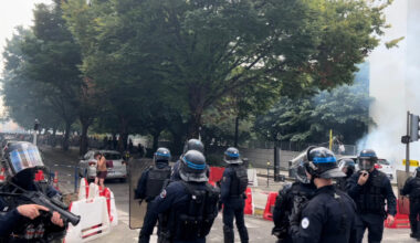 les manifestants empêchés de rejoindre la place Bellecour