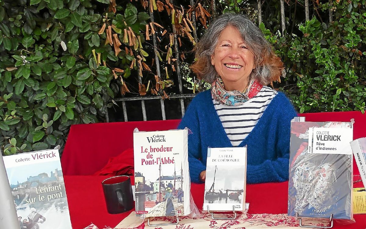 Colette Vlérick en dédicace à L’aire de Broca, jeudi 11 septembre à Pont-l’Abbé