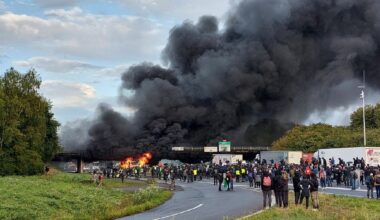 Bus calciné et forte mobilisation : comment « Bloquons tout » a mis Rennes sous haute tension ce 10 septembre [Récit]