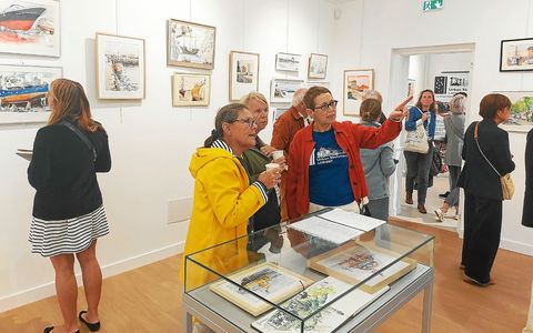 La Villa La Frégate au Péristyle accueille sa toute première exposition.