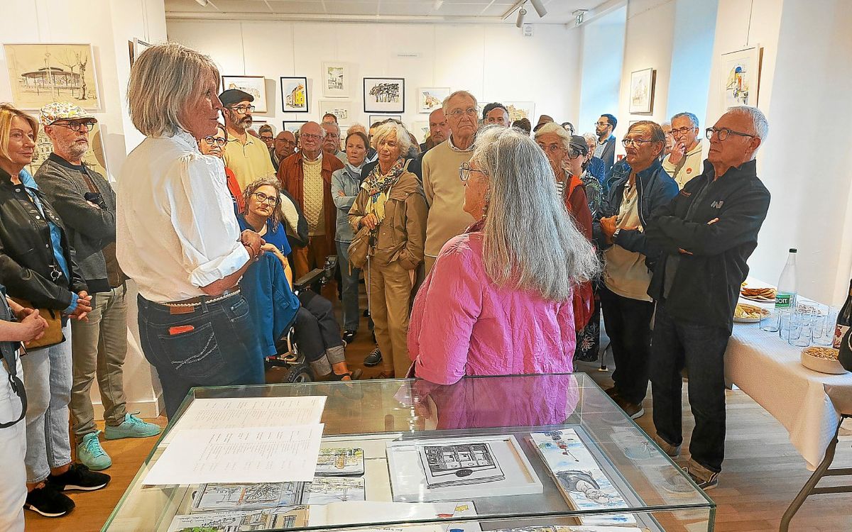 Avec Urban Sketchers, « Lorient, on t’aime, on te croque ! »