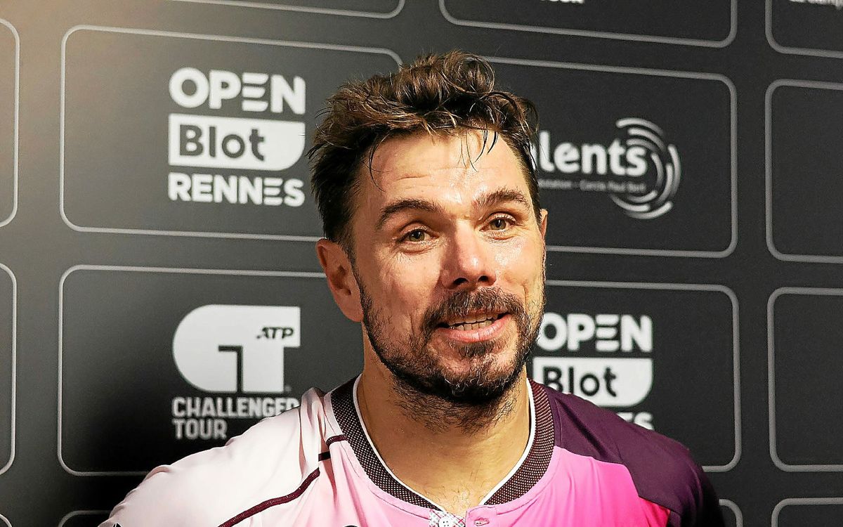 « Un plaisir de jouer dans de telles conditions », dans une salle acquise à sa cause, Stan Wawrinka fait le show à l’Open Blot de Rennes