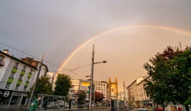 Cliché de Zef : après la pluie vient l’arc-en-ciel à Recouvrance