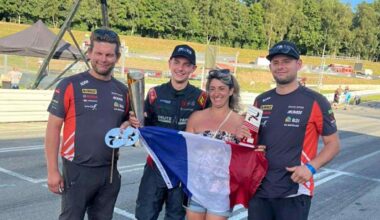 Le pilote tourangeau Julien Meunier champion RallyX Europe et RallyX North