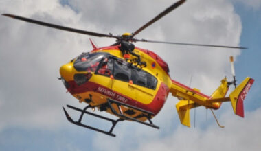 une conductrice de 21 ans héliportée après un grave accident