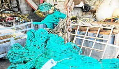 Les filets de pêche de cet armement du Pays bigouden participent à sauver des vies en Ukraine