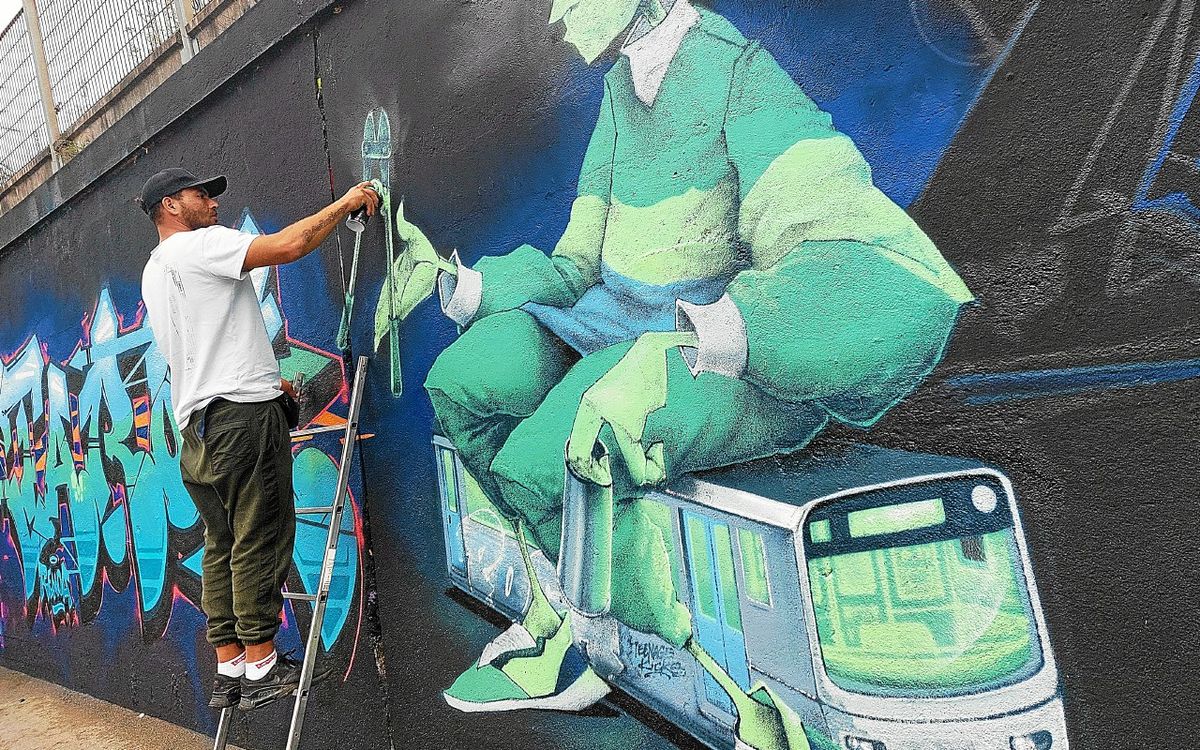 À Rennes, une trentaine de graffeurs au pied du mur pour le festival Teenage Kicks