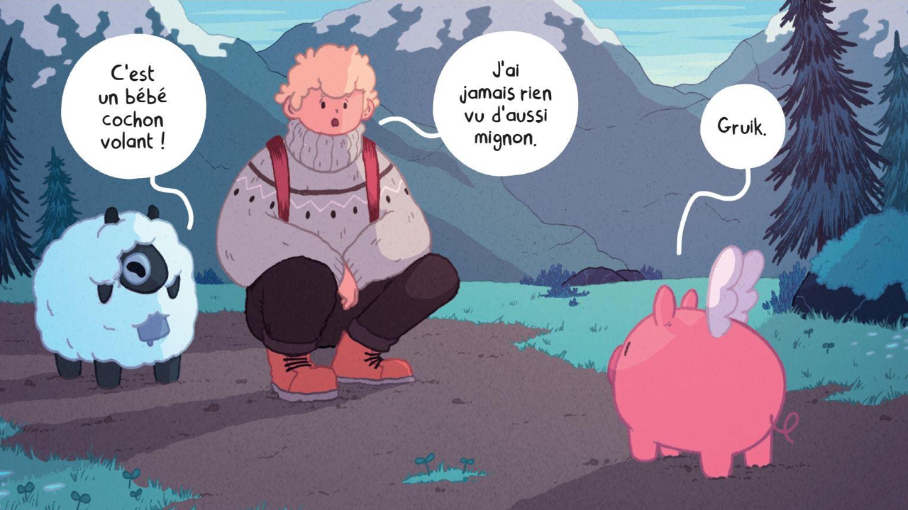 Jeunesse. Léon et Chonchon en mission sauvetage d’un bébé cochon volant