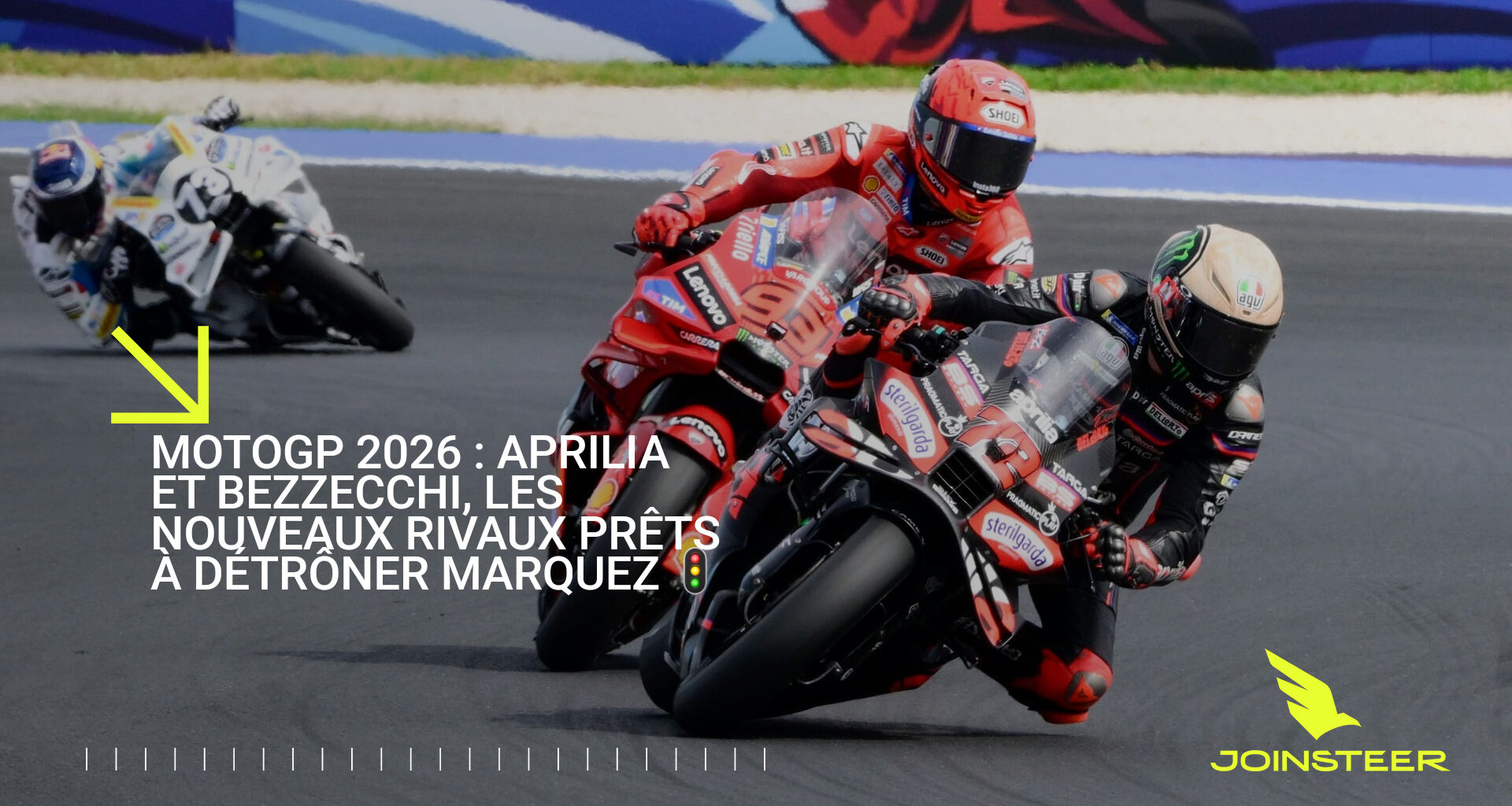 Aprilia et Bezzecchi, les nouveaux rivaux prêts à détrôner Marquez 🚦