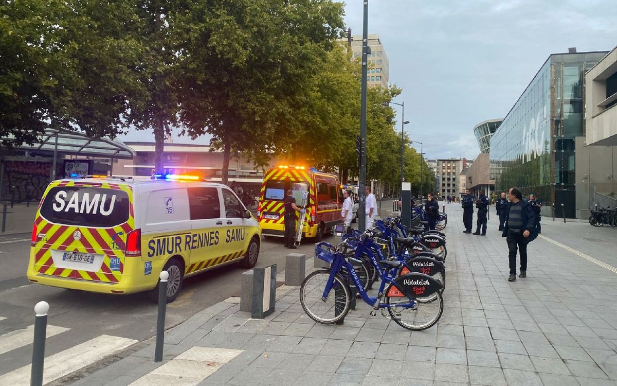 À Rennes, ils tentent de lui voler son portable : un jeune de 22 ans dans un état sérieux