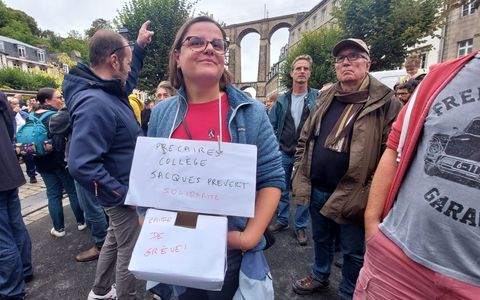 DIRECT TERMINÉ - Grève du 18 septembre à Morlaix et Carhaix : c'est la fin de la mobilisation